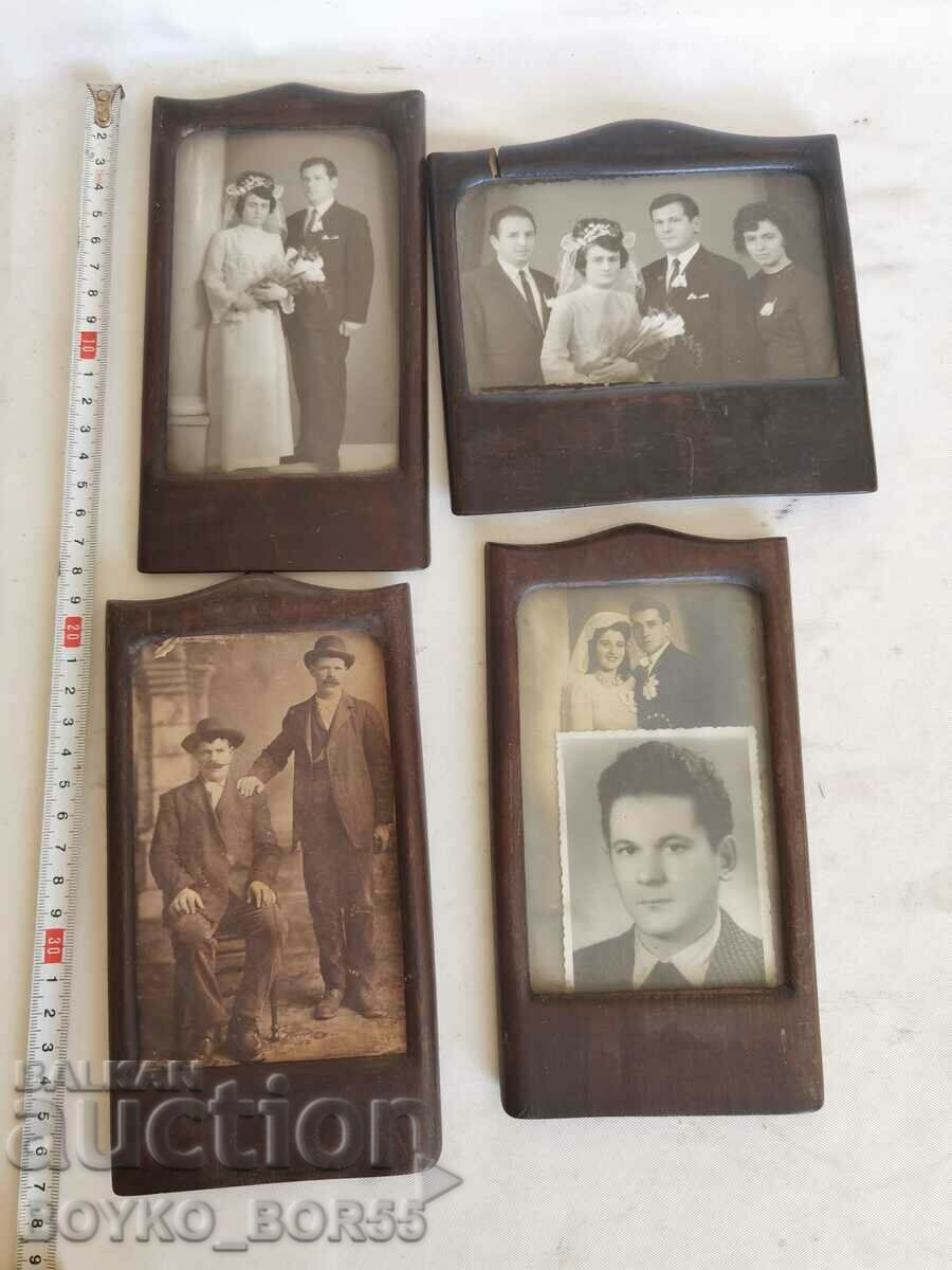 Four Vintage Photo Frames from the 1930s