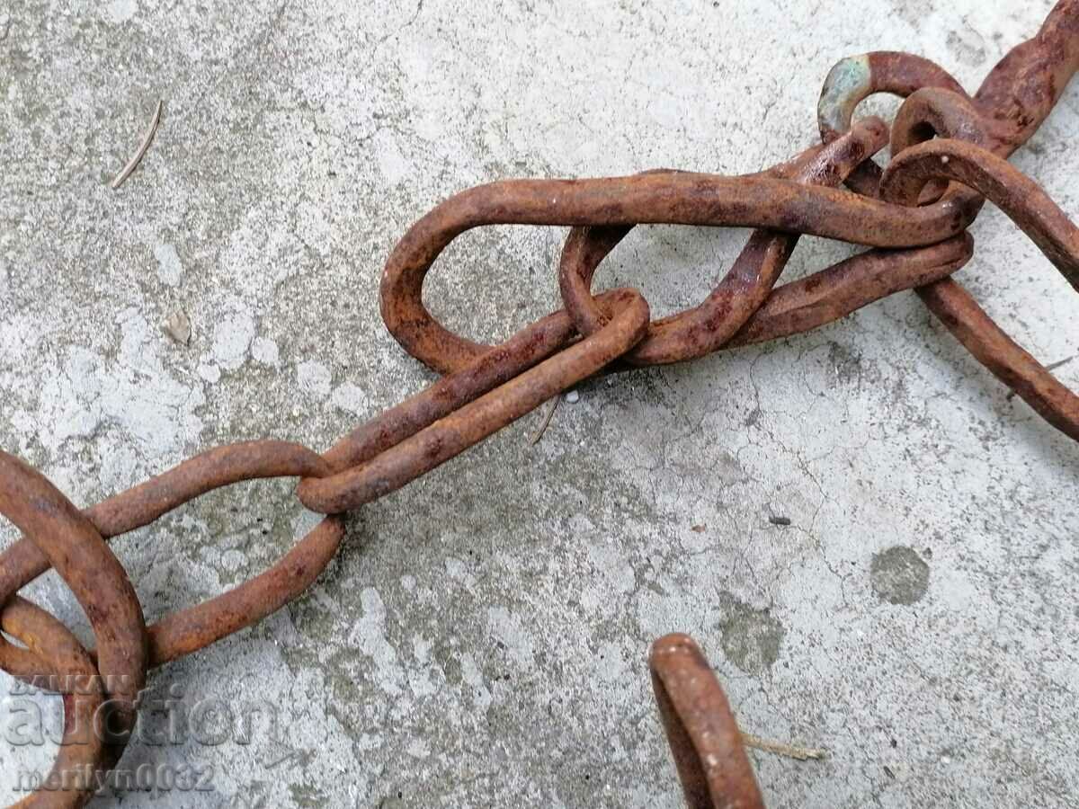 Shackles, fetters, shackles, handcuffs, chain, wrought iron with price 49.00 BGN | € 25.05