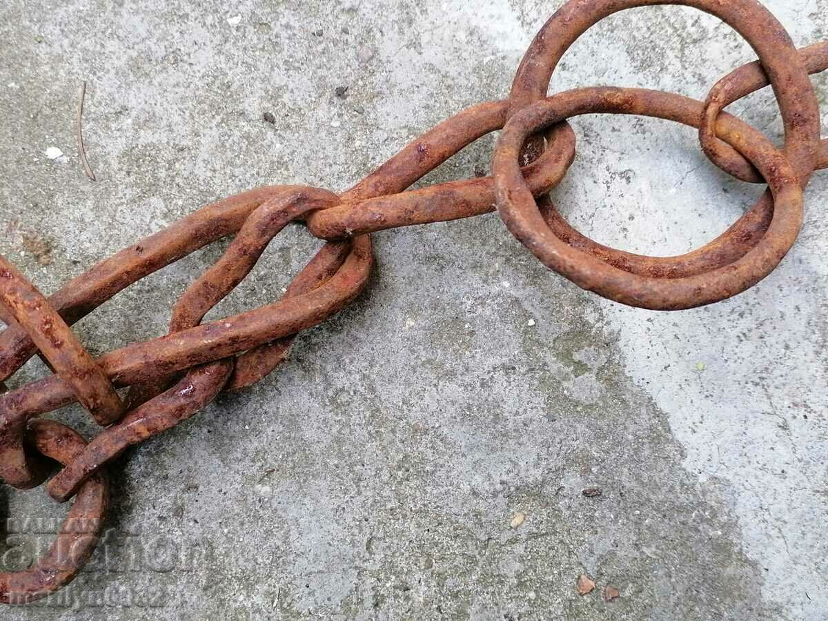 Shackles, fetters, shackles, handcuffs, chain, wrought iron - 7