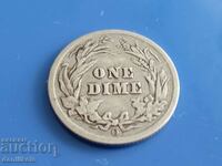 *$*Y*$* USA 1 DIME 1906 LETTER O NEW ORLEANS SILVER RRR *$*Y*$*