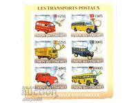 2008. Comoros Islands. Transport - Postal cars. Block.