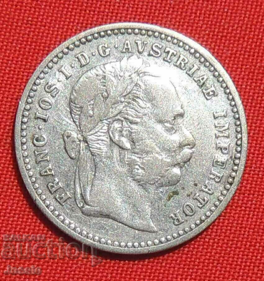 10 Kreuzer 1872 Austria-Hungary Silver with price € 12.22 | 23.90 BGN 10 Kreuzer 1872 Austria-Hungary Silver with price € 12.22 | 23.90 BGN