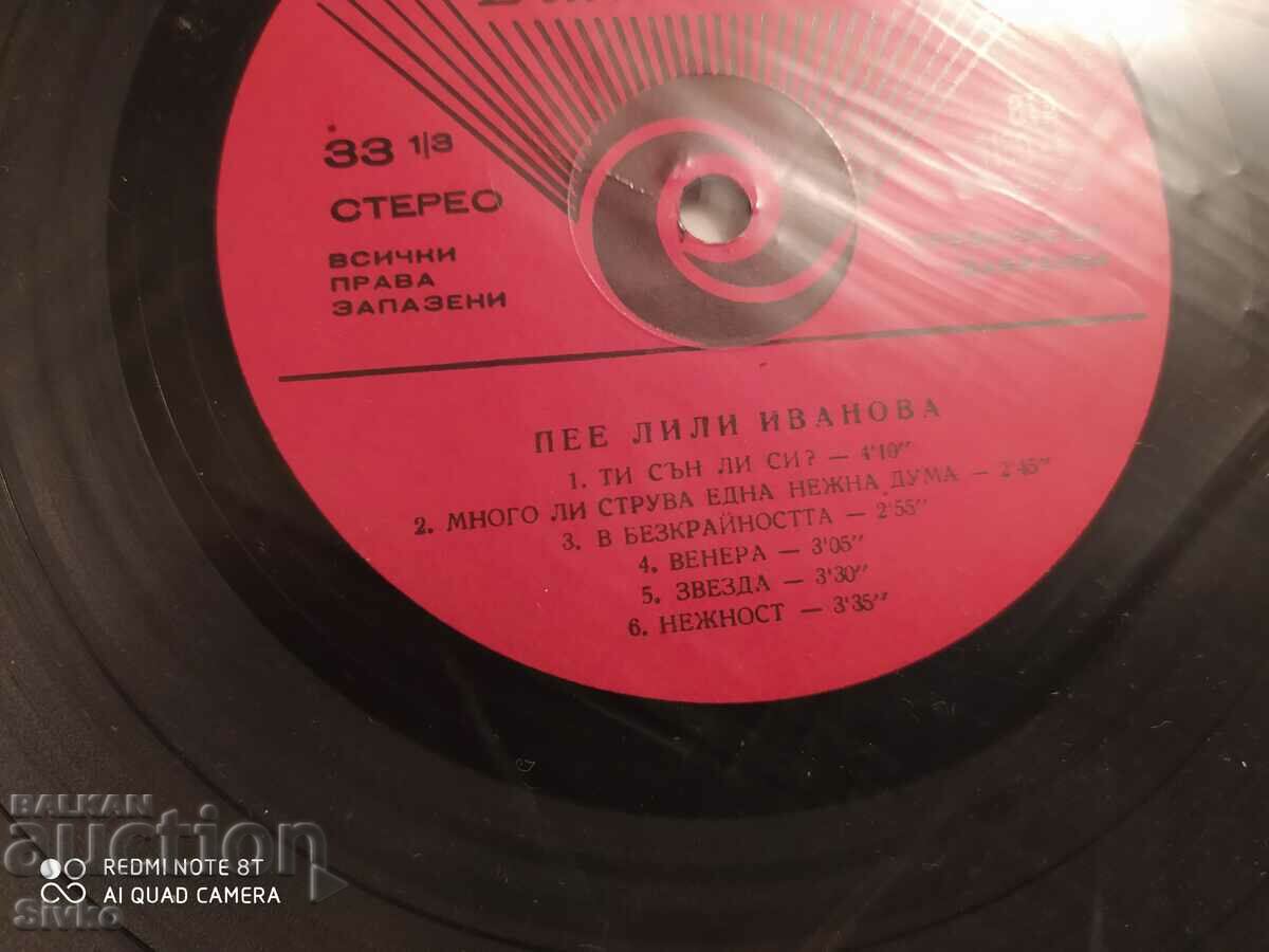 Delivery of Gramophone record Lili Ivanova Kamino 2 Delivery of Gramophone record Lili Ivanova Kamino 2