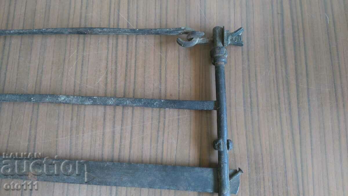 Auction OLD FORGED SAW BOW SAW BEACH Auction OLD FORGED SAW BOW SAW BEACH