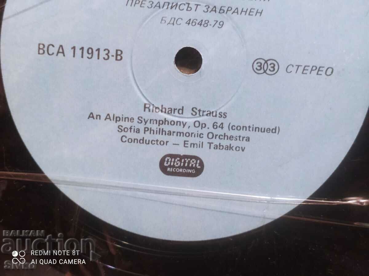 Gramophone record Richard Strauss - 6 Gramophone record Richard Strauss - 6