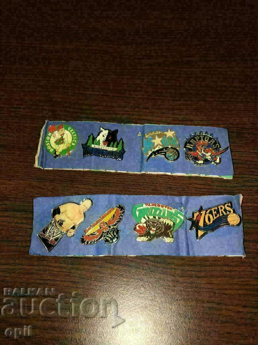 Badges Basketball NBA with price 45.00 BGN | € 23.01 Badges Basketball NBA with price 45.00 BGN | € 23.01