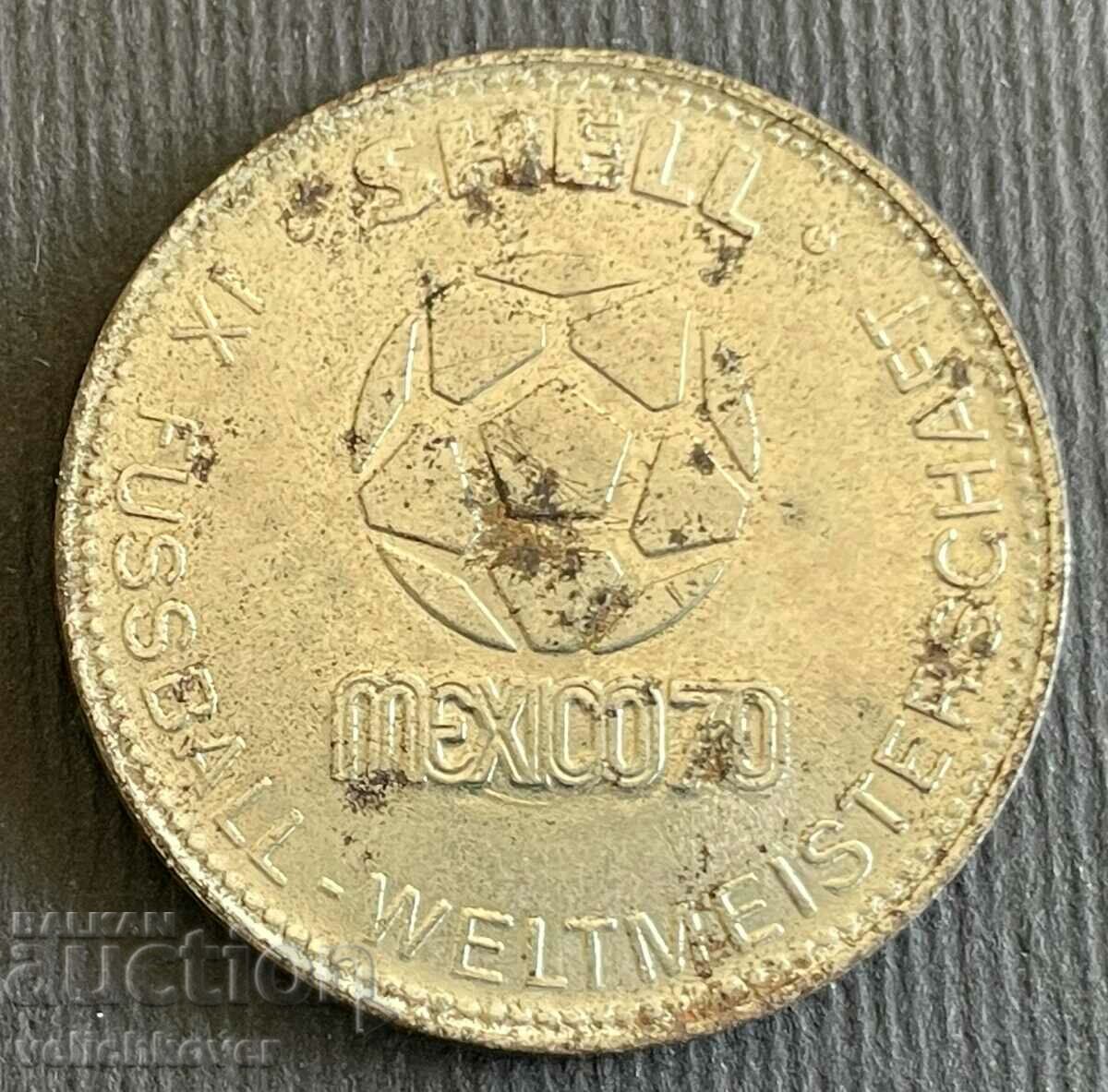 34801 Token Shell world football Mexico 1970 Willi Schulz with price 5.00 BGN | € 2.56 34801 Token Shell world football Mexico 1970 Willi Schulz with price 5.00 BGN | € 2.56