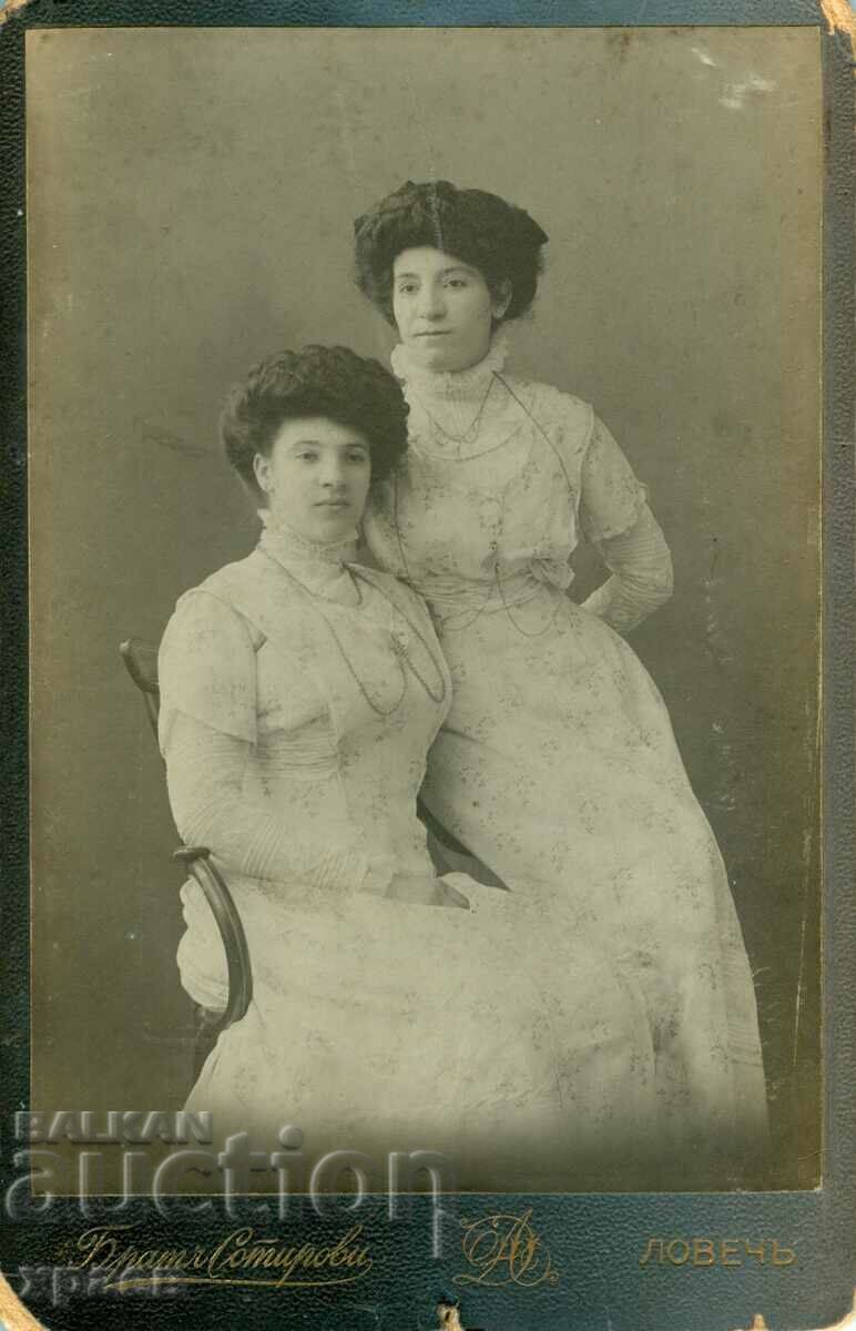 СТАРА ФОТОГРАФИЯ - КАРТОН - БР.СОТИРОВИ - ЛОВЕЧ - 1762