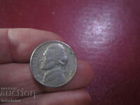 1962 год 5 цента САЩ