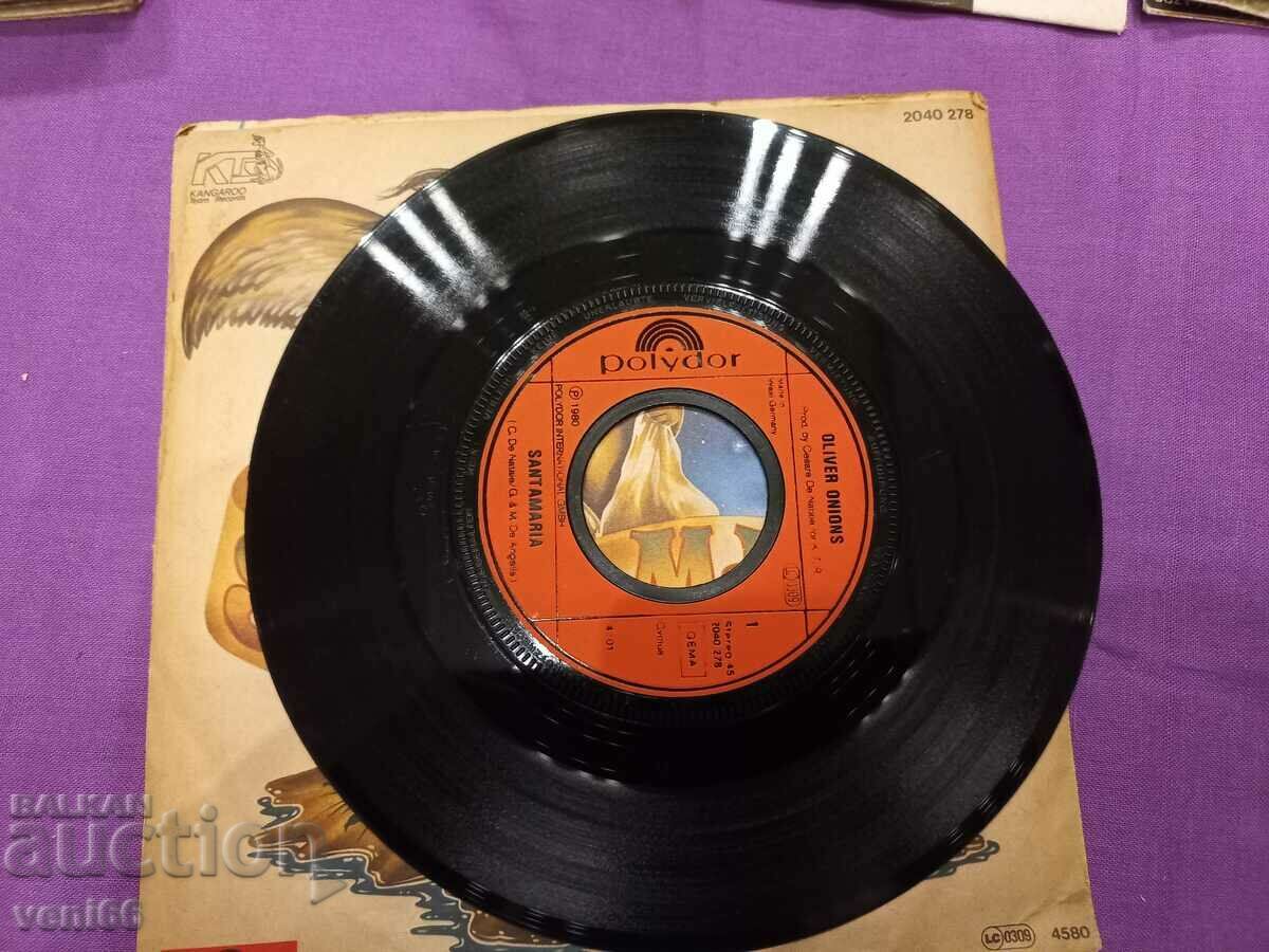 Gramophone record - small format Santa Maria with price 1.00 BGN | € 0.51 Gramophone record - small format Santa Maria with price 1.00 BGN | € 0.51