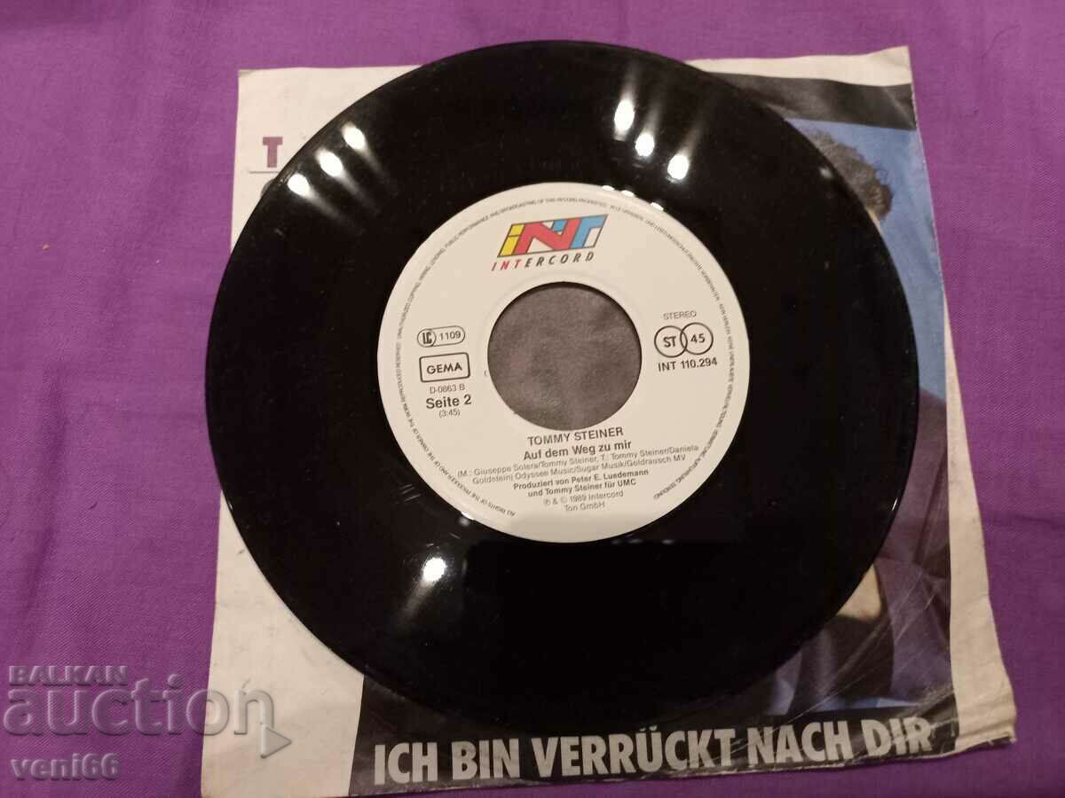 Gramophone record - small format Tomi Steiner with price 1.00 BGN | € 0.51 Gramophone record - small format Tomi Steiner with price 1.00 BGN | € 0.51