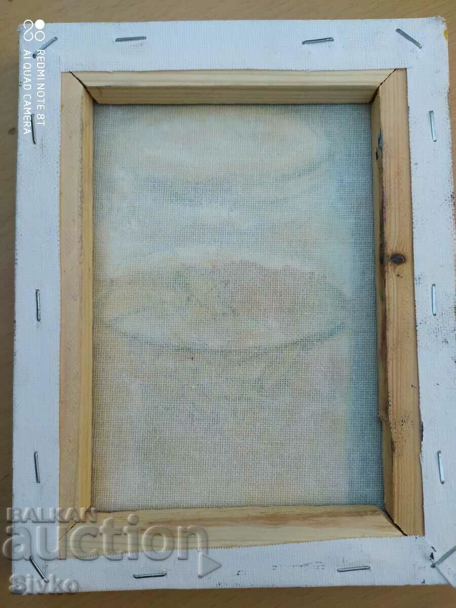 Παράδοση Πίνακας, λάδι σε καμβά, αστικό τοπίο, υπογεγραμμένο Παράδοση Πίνακας, λάδι σε καμβά, αστικό τοπίο, υπογεγραμμένο