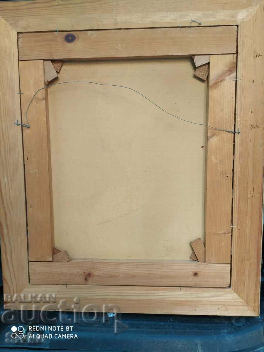 Painting, canvas, oil, portrait, signed - 5 Painting, canvas, oil, portrait, signed - 5