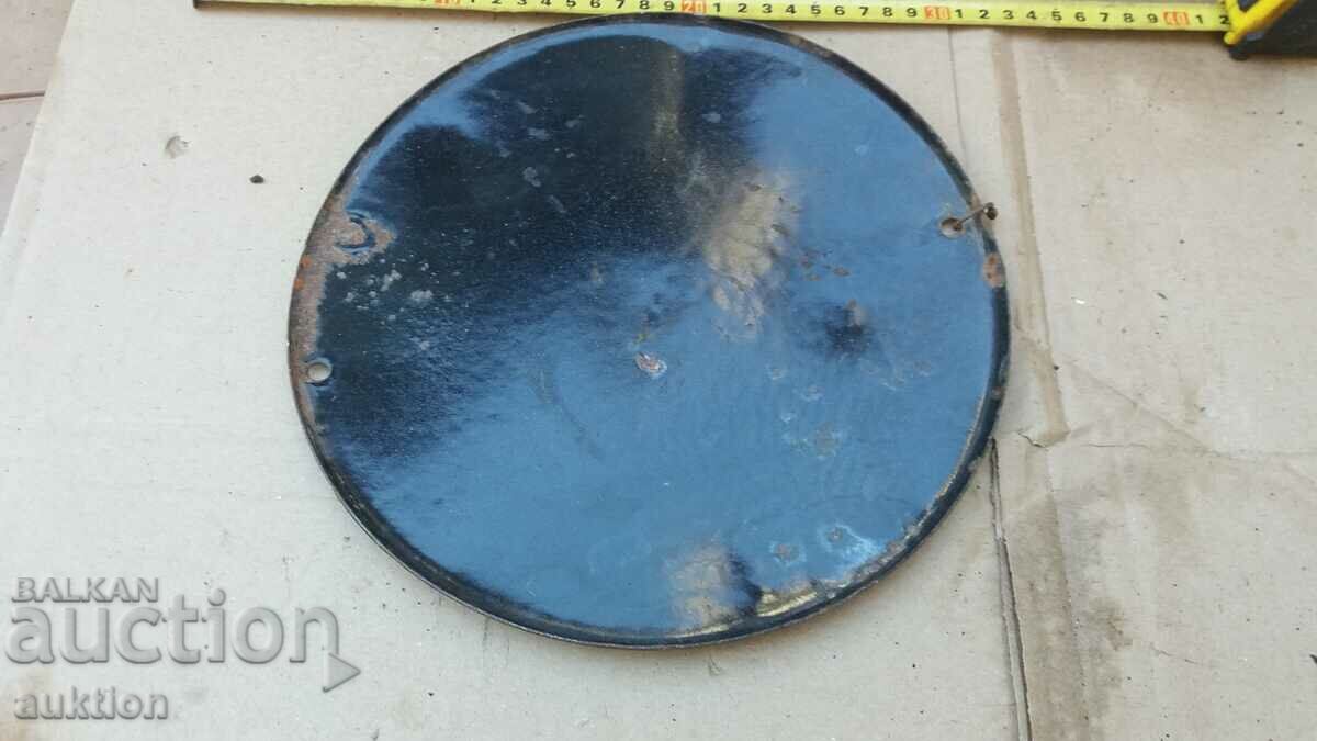 ENAMEL SOC. SIGN - NO NAILS - 7 ENAMEL SOC. SIGN - NO NAILS - 7