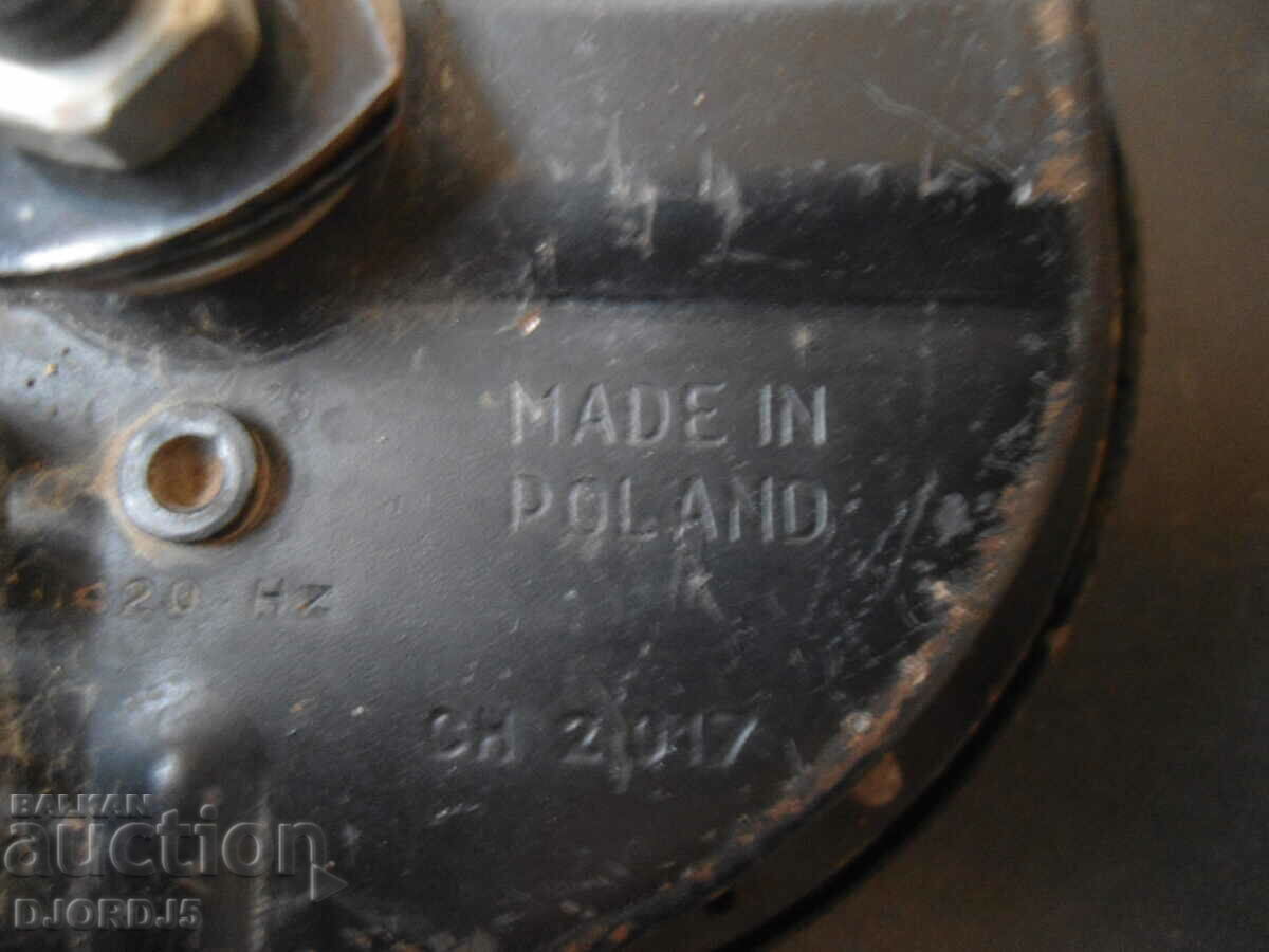 Delivery of Old Polish trombone, horn Delivery of Old Polish trombone, horn