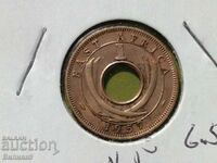 1 cent 1957 Africa de Est britanică