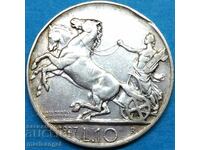 10 Lira 1927 Italy Silver 3