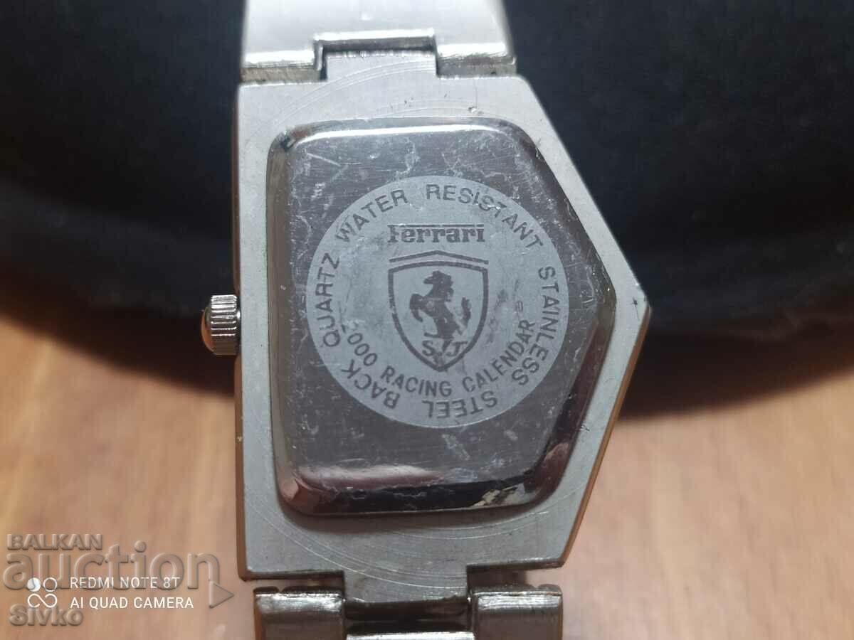 Delivery of Ferrari watch