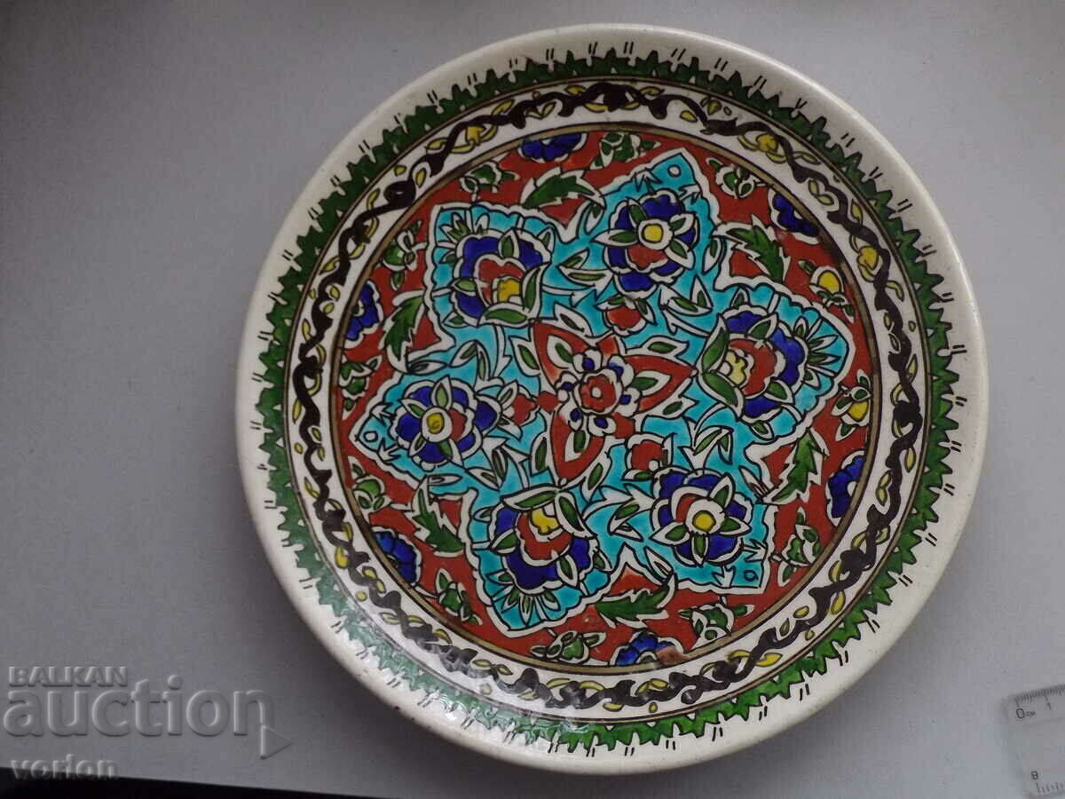 Глинена чиния – диам. 27 см – Atescini Küтahya – Турция.
