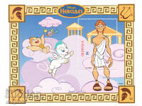 1997. Grenada. Disney - "Hercules". Block.