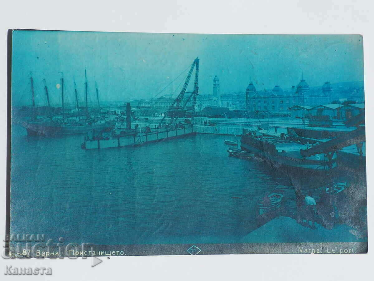 Portul Varna din Paskov 1929 marchează K 388