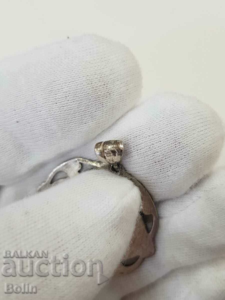 Un frumos medalion de argint emailat Europa la sfârșitul secolului al XIX-lea - 5 Un frumos medalion de argint emailat Europa la sfârșitul secolului al XIX-lea - 5