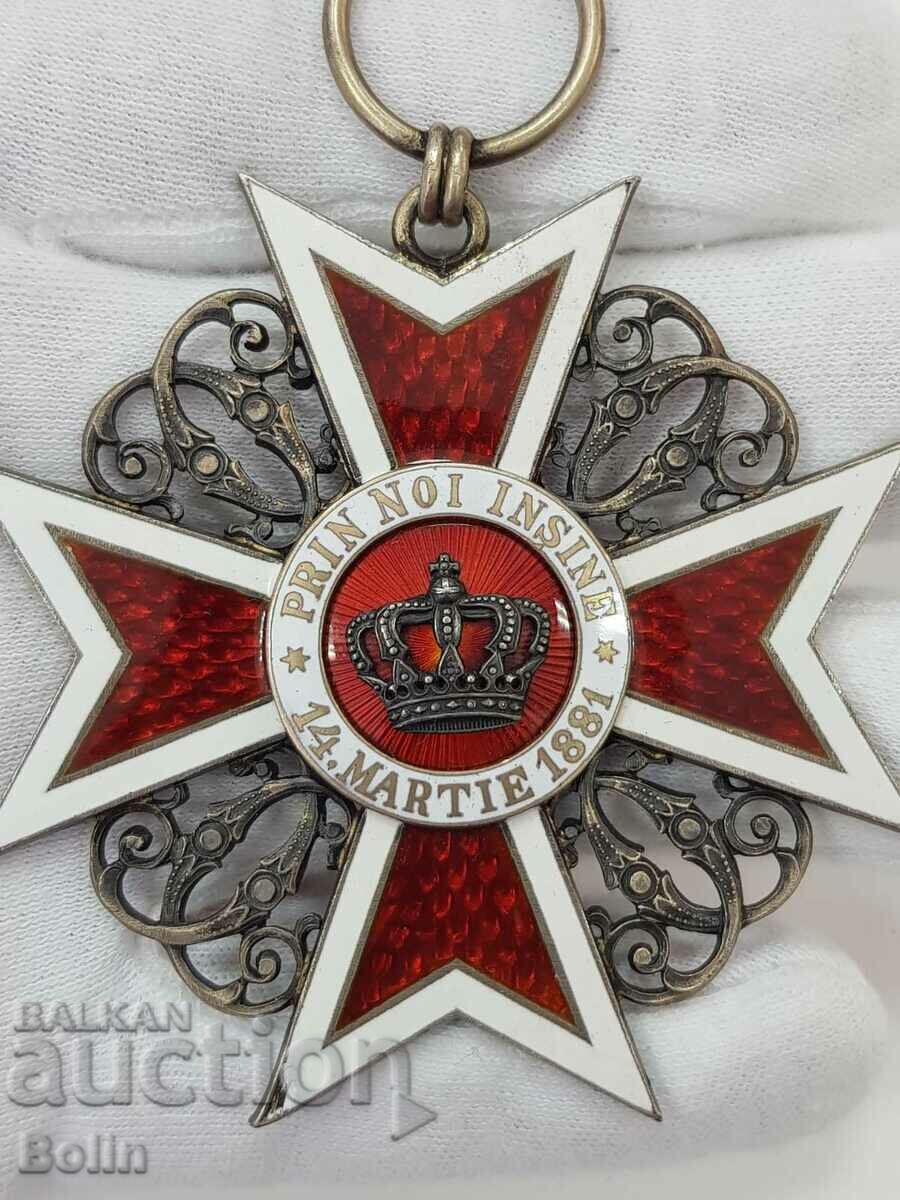 Πολύ σπάνιο Ρουμανικό Αυτοκρατορικό Μεγαλόσταυρο - Τάγμα του Στέμματος με τιμή 850.00 BGN | € 434.60 Πολύ σπάνιο Ρουμανικό Αυτοκρατορικό Μεγαλόσταυρο - Τάγμα του Στέμματος με τιμή 850.00 BGN | € 434.60
