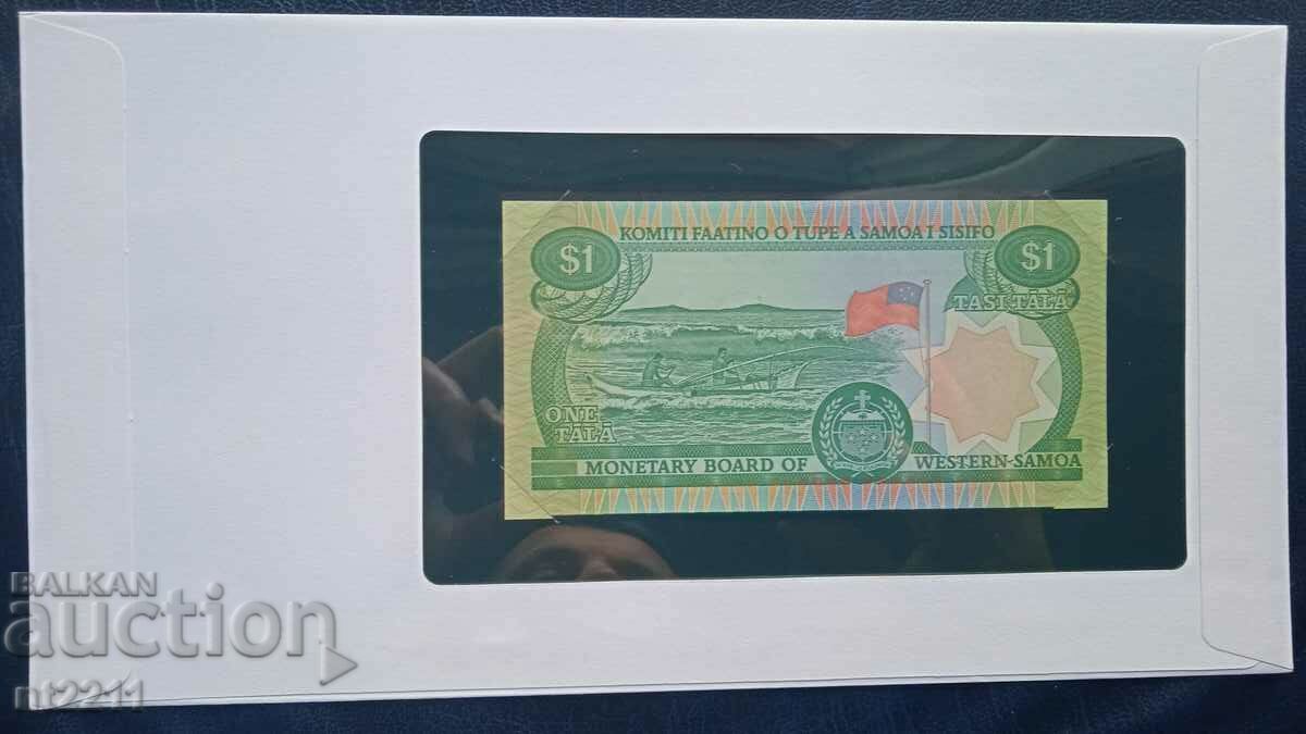 Bancnota 1 tala Samoa cu preț € 20.00 | 39.12 BGN