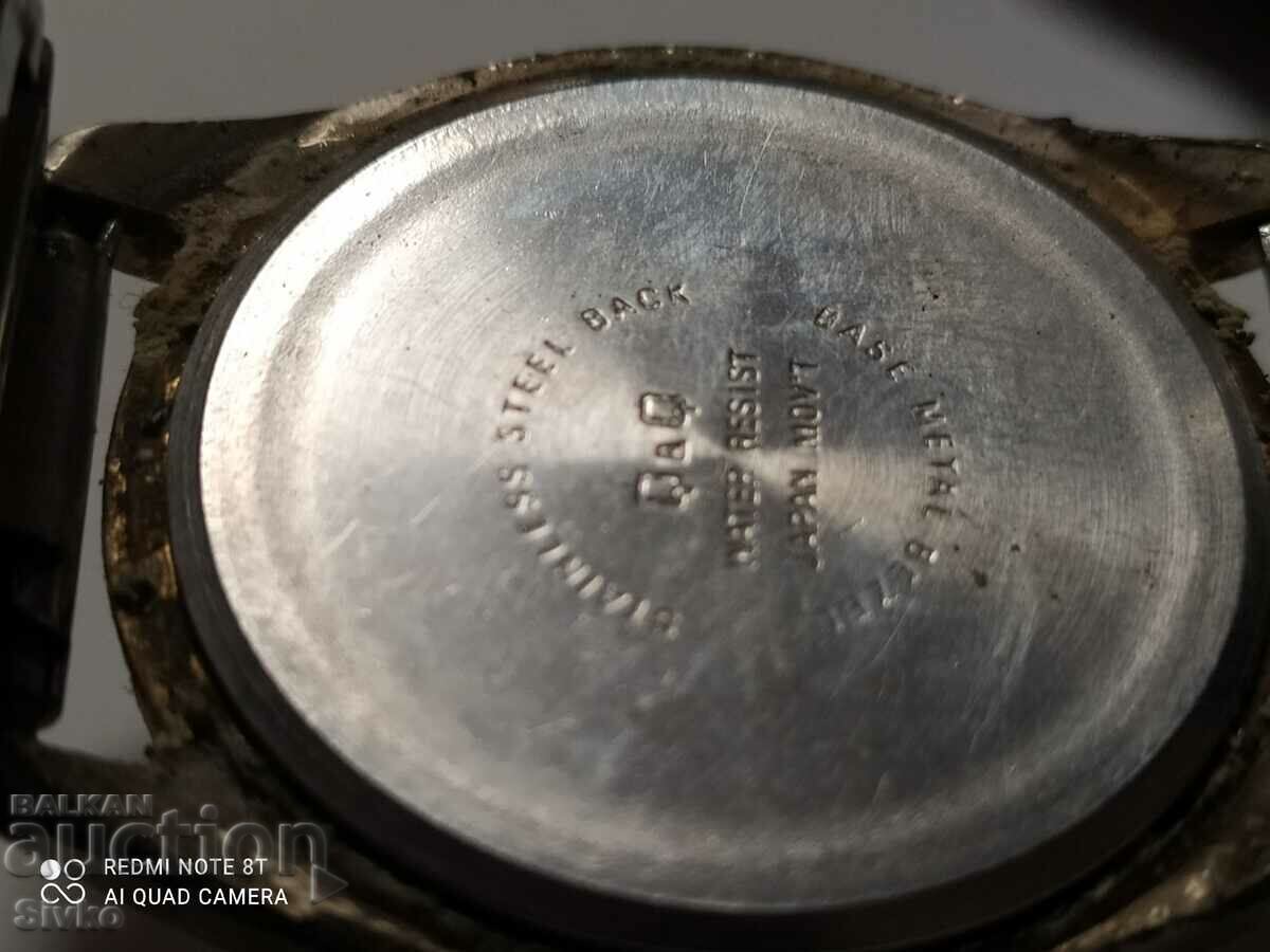 Auction  Q&Q watch waterproof 30 m