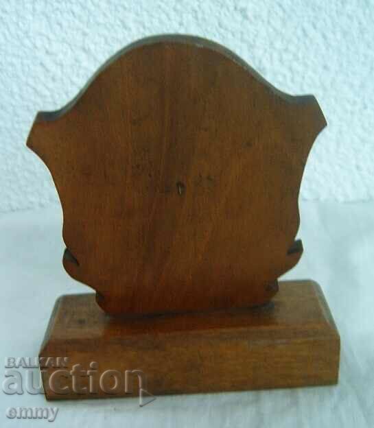 Delivery of Wooden plaque "For active activity" award, Spartakiad 1958 Delivery of Wooden plaque "For active activity" award, Spartakiad 1958