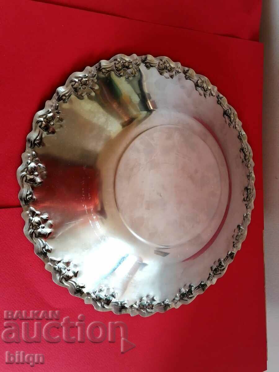 Delivery of Beautiful Silver Plated Fruitiera Delivery of Beautiful Silver Plated Fruitiera