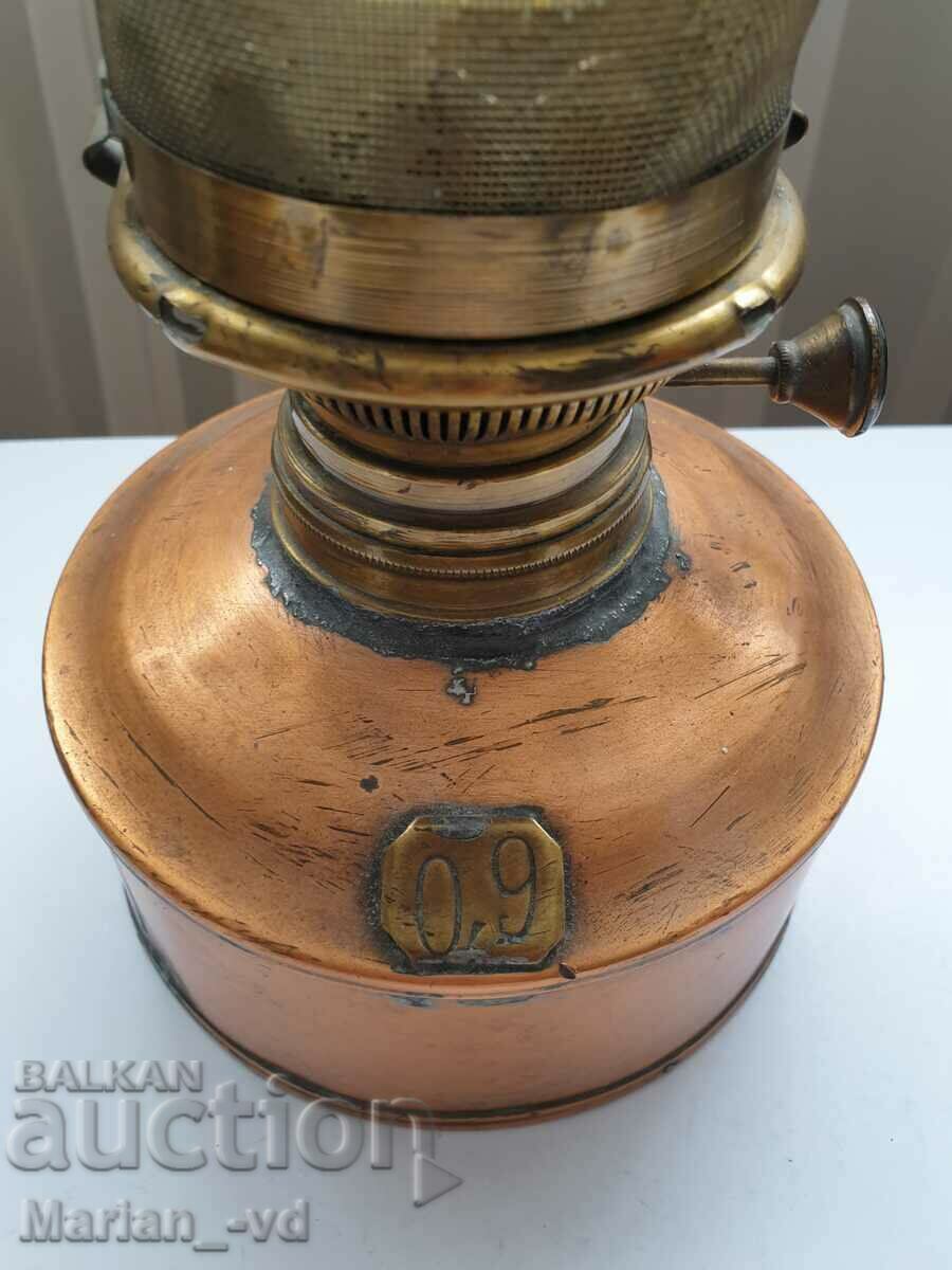 Old copper marine gas lamp with price 120.00 BGN | € 61.36 Old copper marine gas lamp with price 120.00 BGN | € 61.36