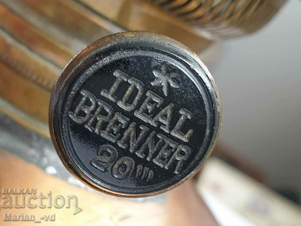 Old copper marine gas lamp - 5 Old copper marine gas lamp - 5