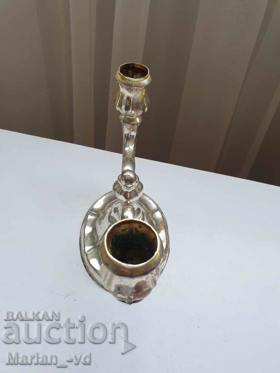 Serrated candleholder - 6