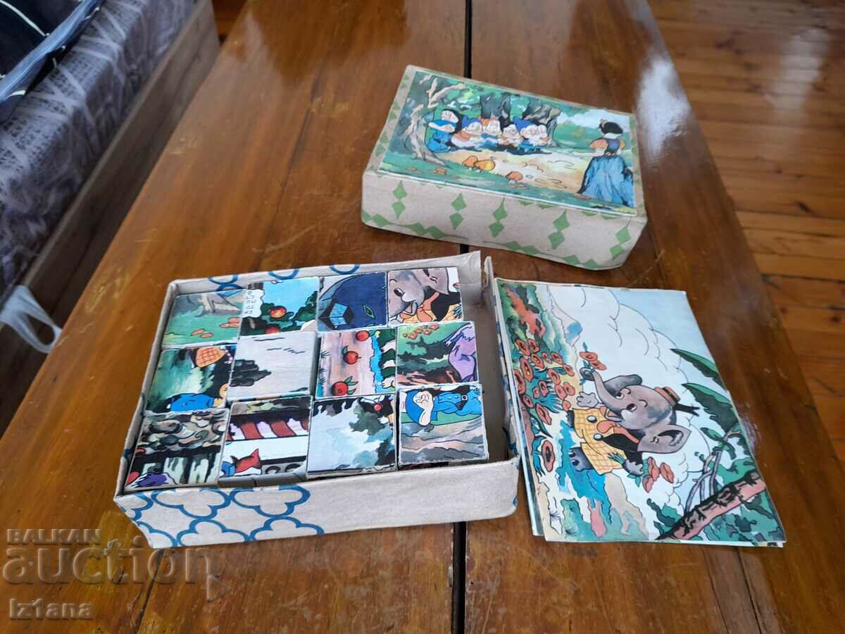 An old childish game with cubes with price 30.00 BGN | € 15.34 An old childish game with cubes with price 30.00 BGN | € 15.34