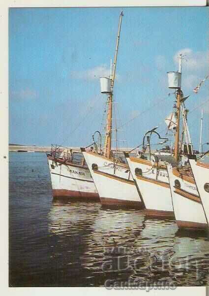 Κάρτα Bulgaria Sozopol Αλιευτικά σκάφη*
