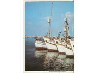 Card Bulgaria Sozopol Fishing vessels*