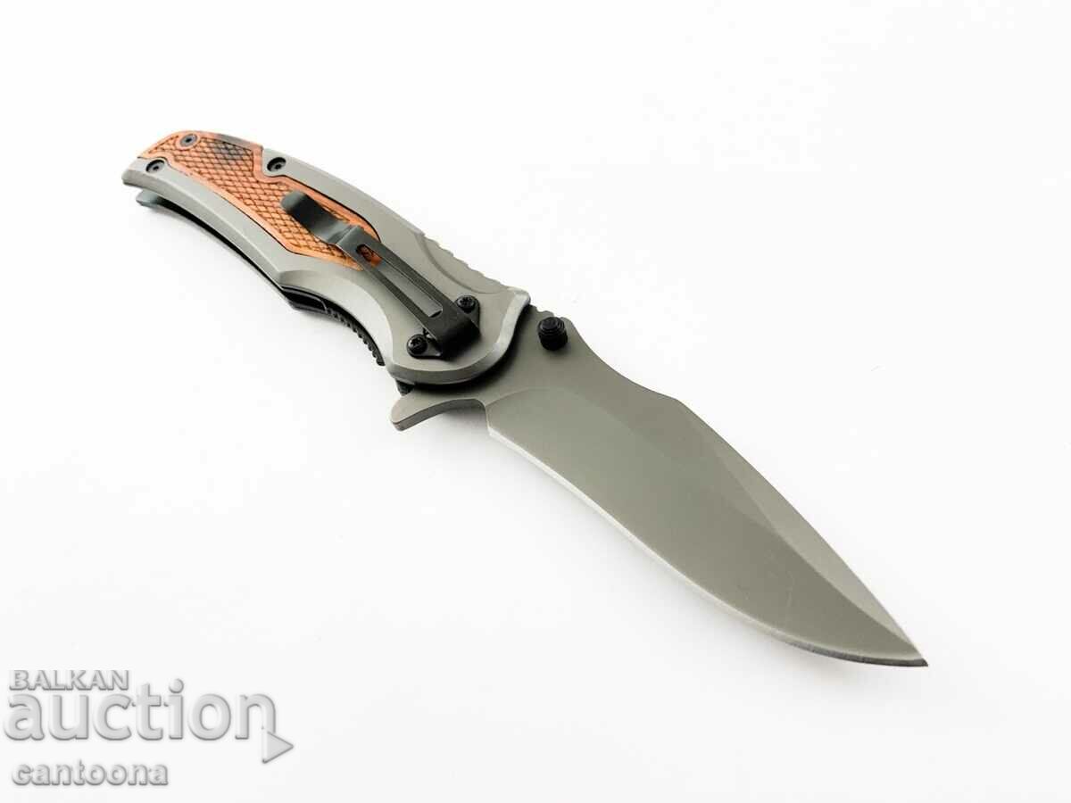 Folding semi-automatic knife Browning X46 - 97 x 224 with price 19.99 BGN | € 10.22 Folding semi-automatic knife Browning X46 - 97 x 224 with price 19.99 BGN | € 10.22