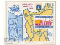 1971. Indonezia. 444 de ani de la Jakarta. Bloc.