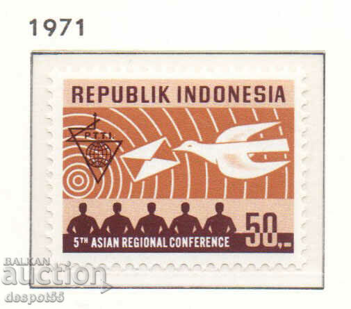 1971. Indonezia. Conferința de telecomunicații din Asia.