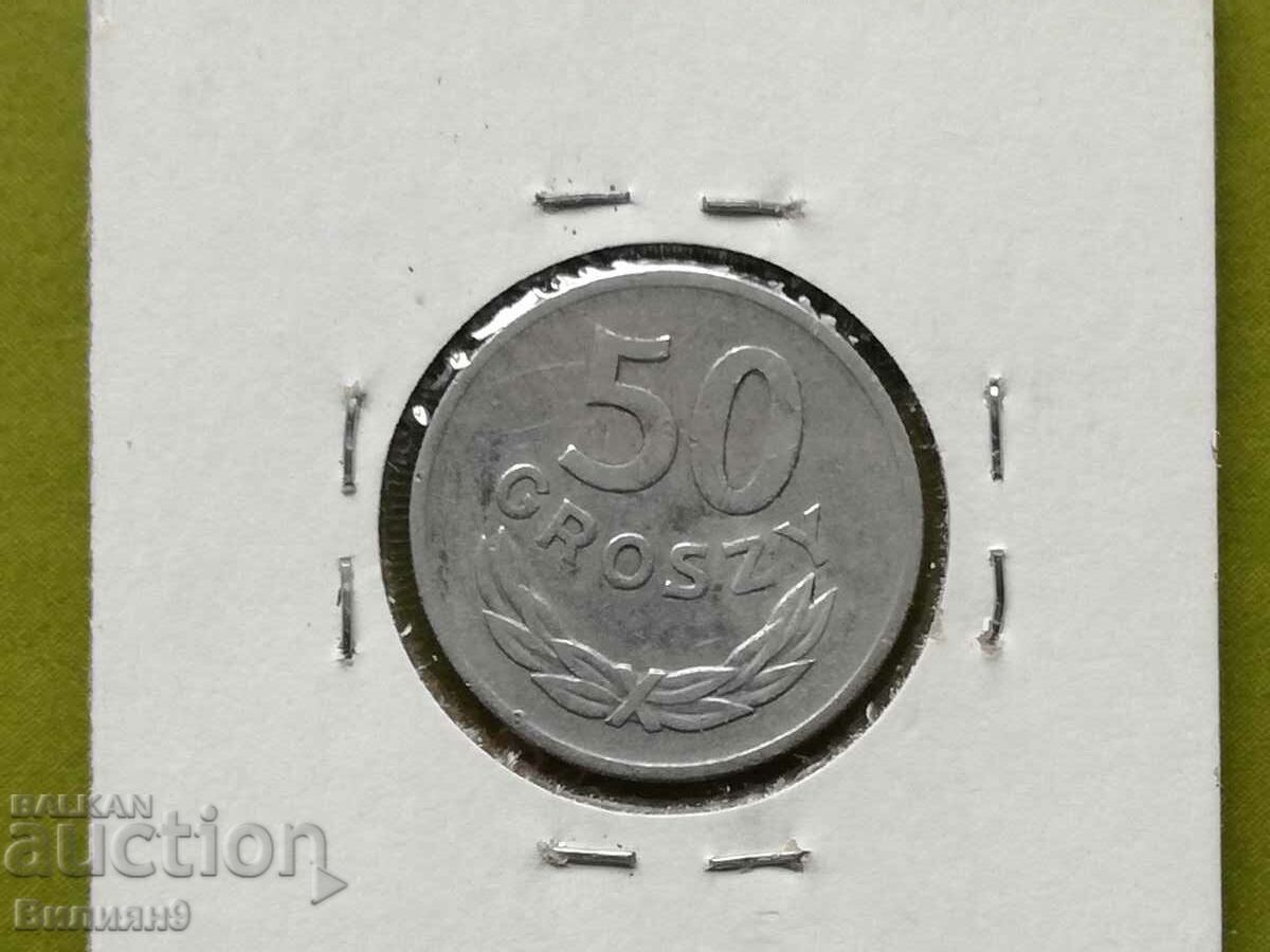 50 гроша 1967 Полша