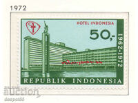 1972. Indonezia. A 10-a aniversare a Hotelului Indonezia.