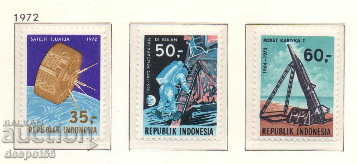 1972. Индонезия. Изследване на космоса.