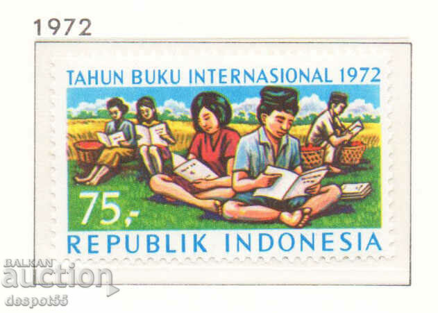 1972. Индонезия. Международна година на книгата.