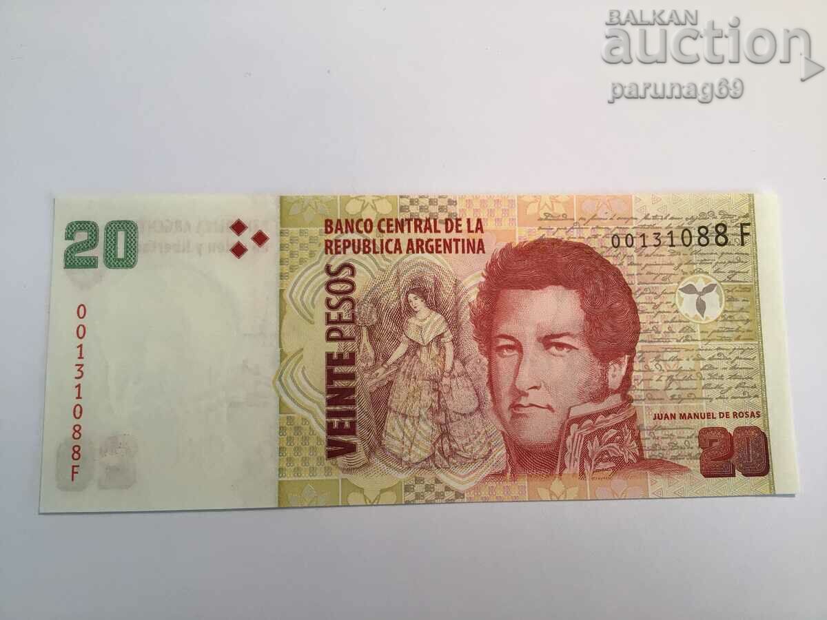 Аржентина 20 песос  2013 година  (АС)