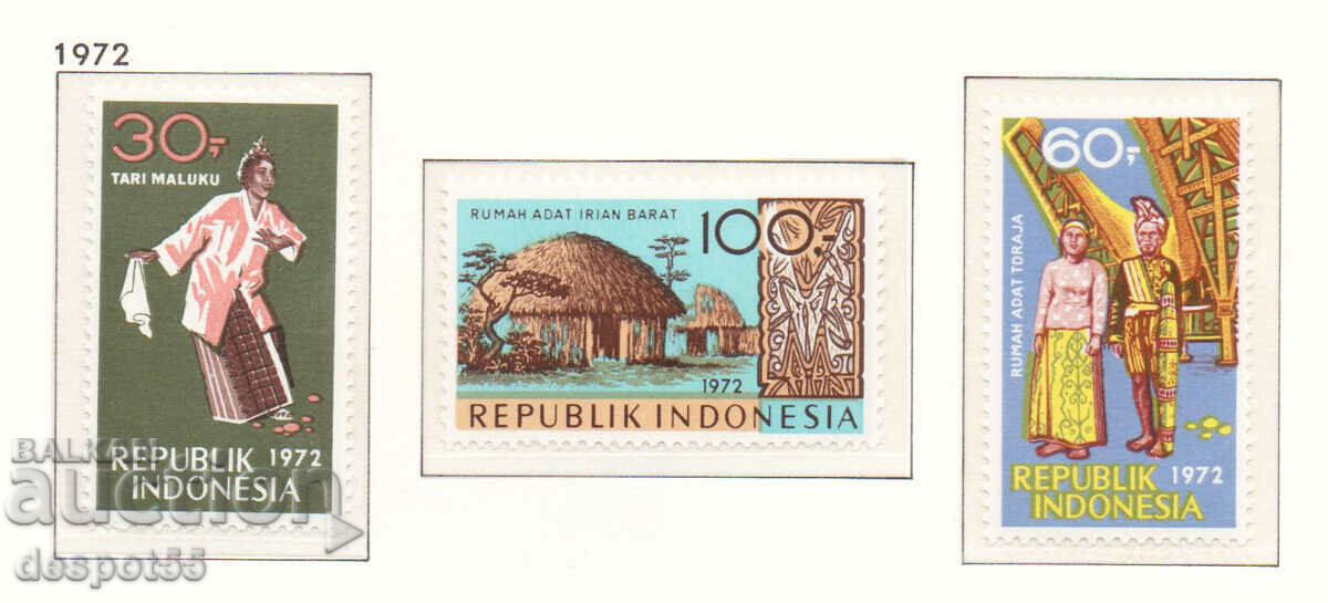 1972. Ινδονησία. Τέχνη και πολιτισμός.
