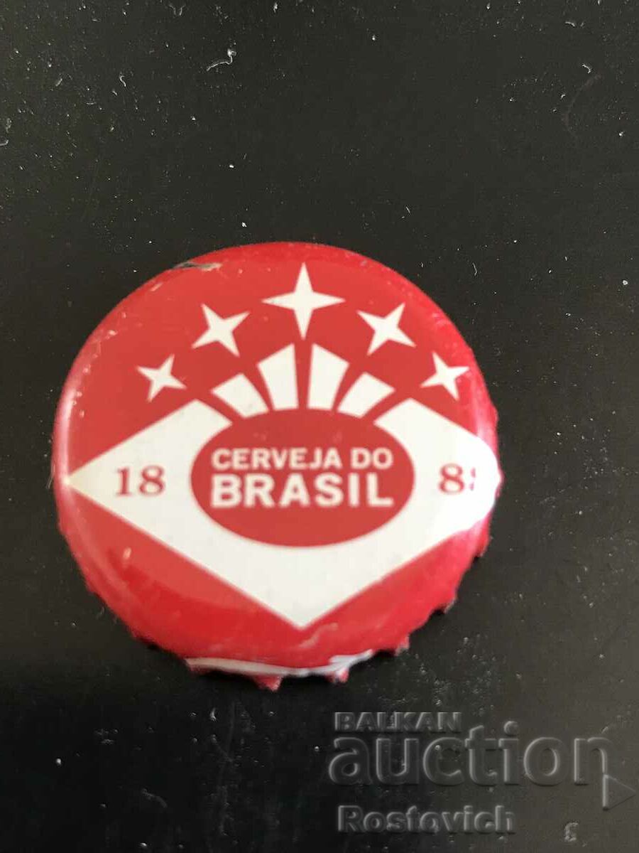 Капачка от бира Gerveja do Brasil.