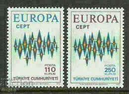 Turcia 1972 Europa CEPT (**) curat, netimbrat