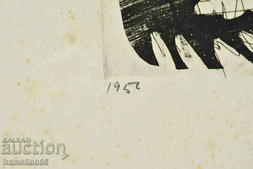 Auction Old drawing, Jacques SCHEDLER (1927-1989) Auction Old drawing, Jacques SCHEDLER (1927-1989)