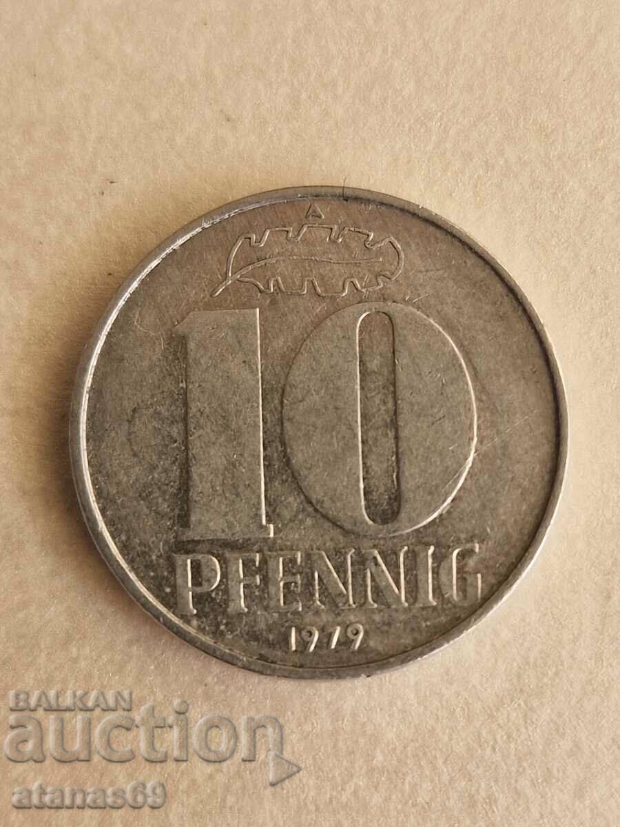 10 Pfenning 1979 ΛΔΓ